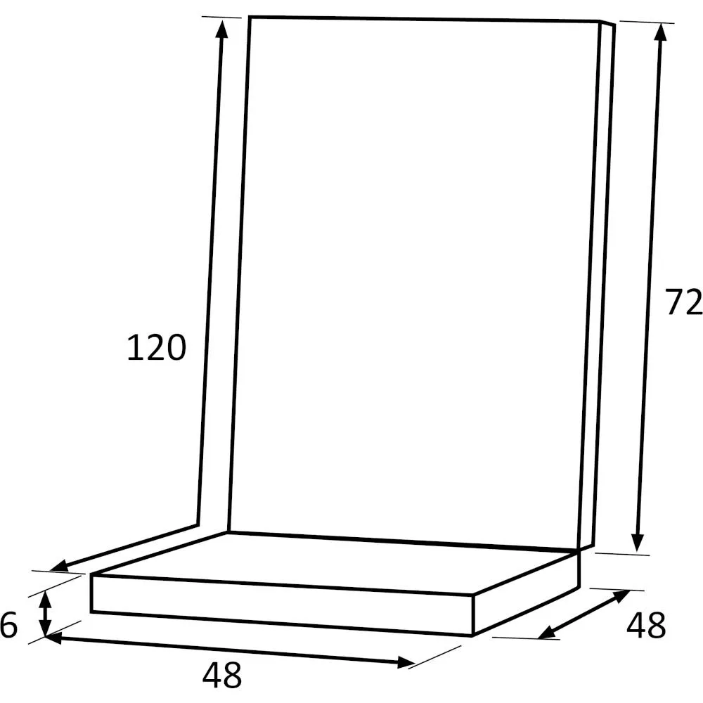 Sesselauflage | Stella 120cm grau | SIENA GARDEN