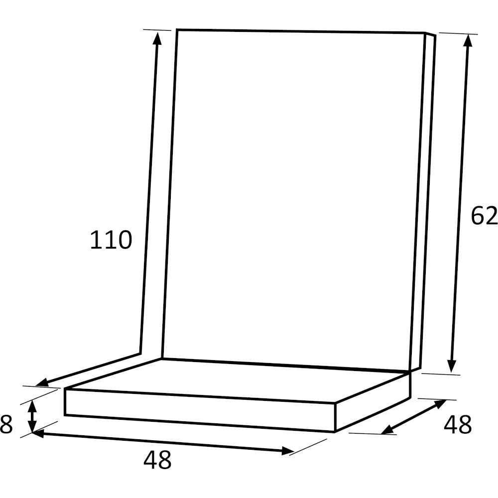 Auflagen | Sesselauflage Tarent 110 cm Auflage| SI...