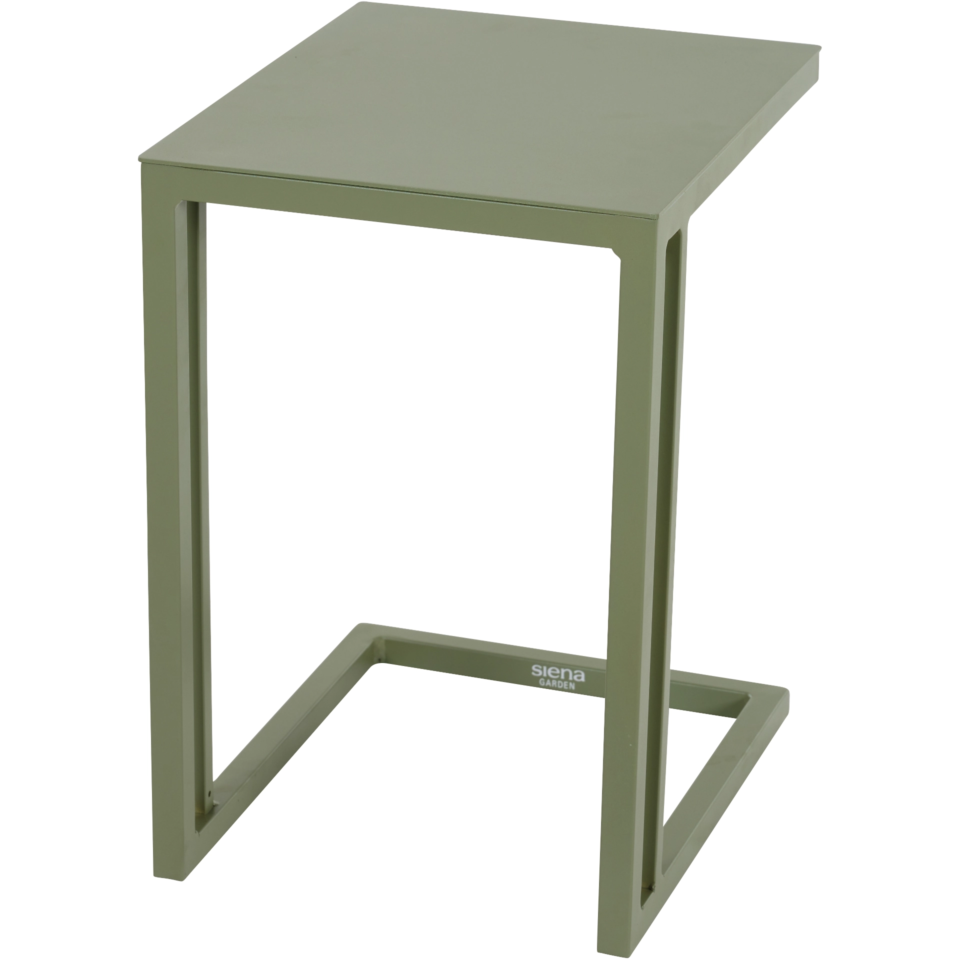 Ramo Beistelltisch | Aluminium matt olive