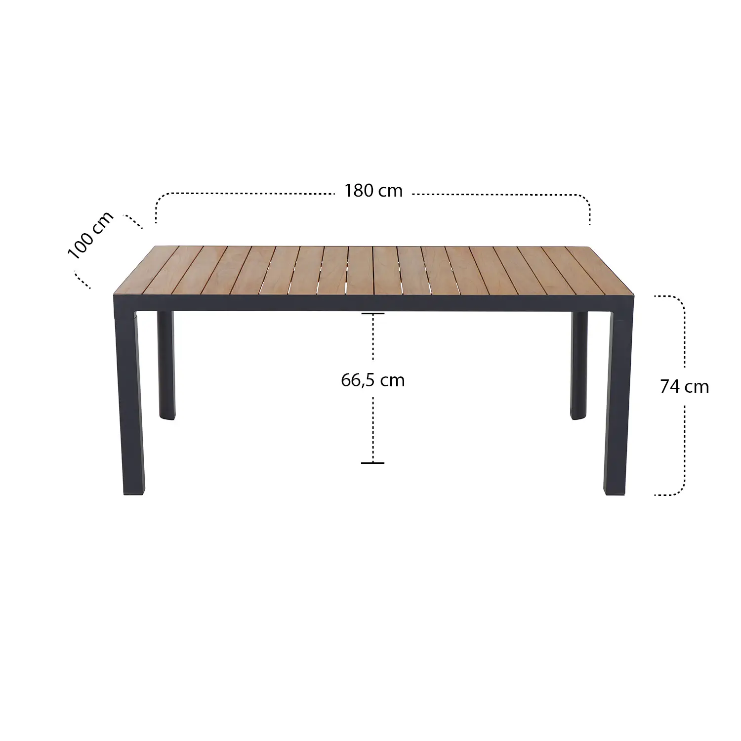 Gartentisch Silva Teak FSC® 180x90 cm