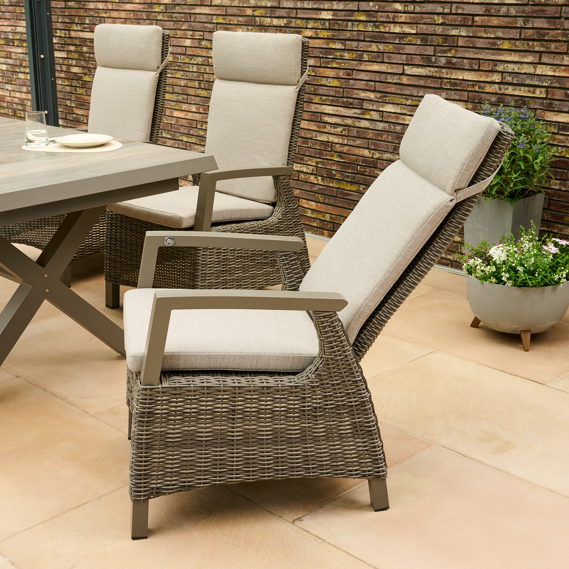 Gartensessel | Corido Move charcoal-taupe | SIENA ...