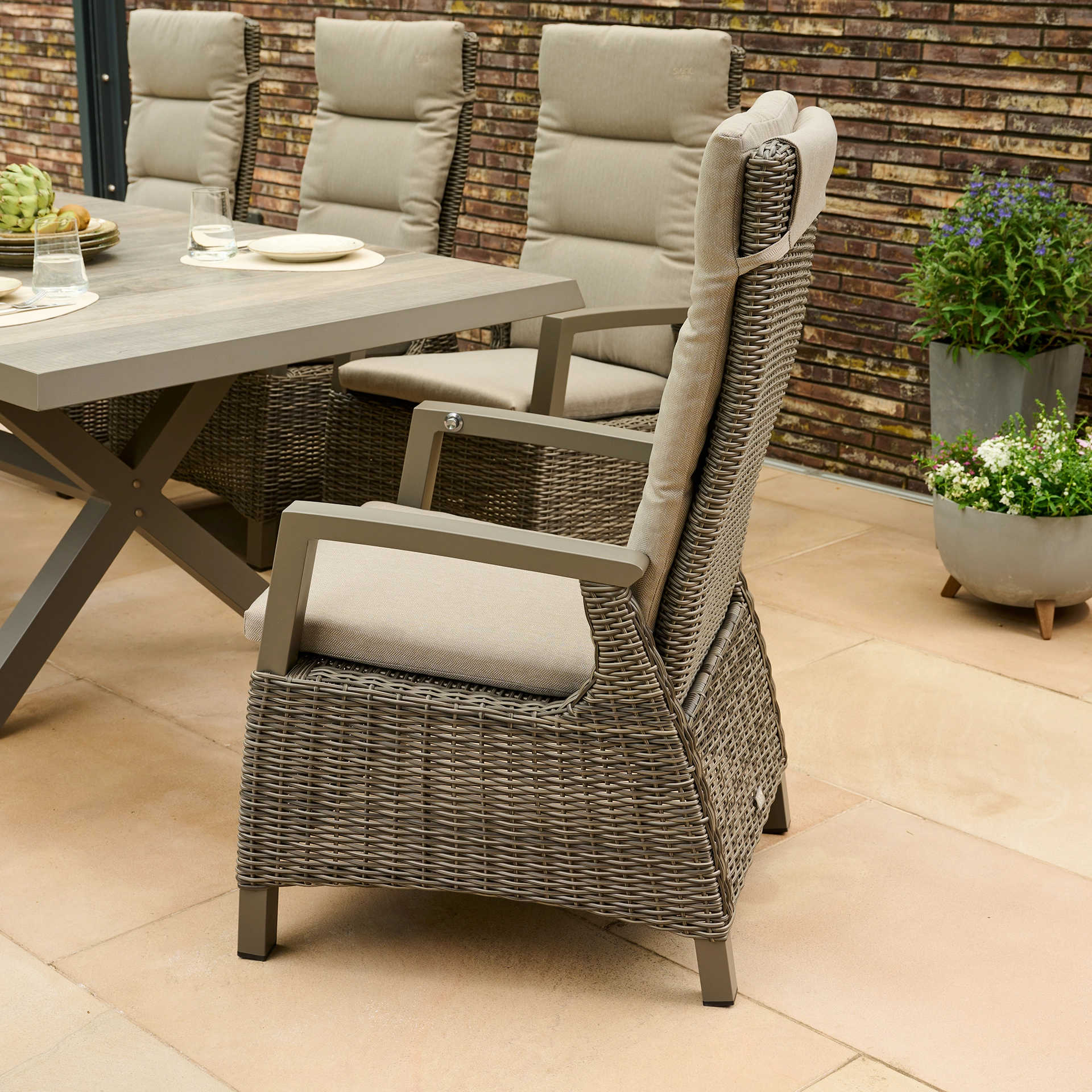 Gartenstühle | Corido Plus taupe-grey | SIENA GAR...