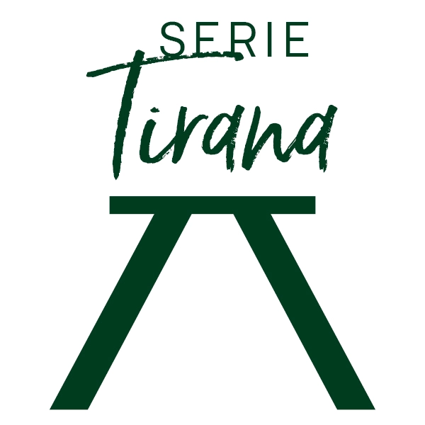 Icon des Tisches mit Überschrift "Serie Tirana"