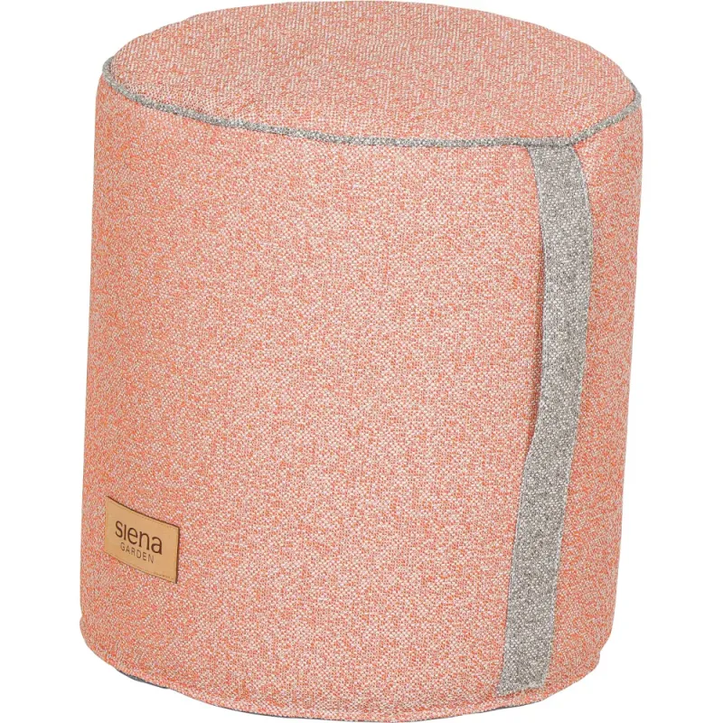 Siena Garden FEEL.U Pouf Polypropylen modern red