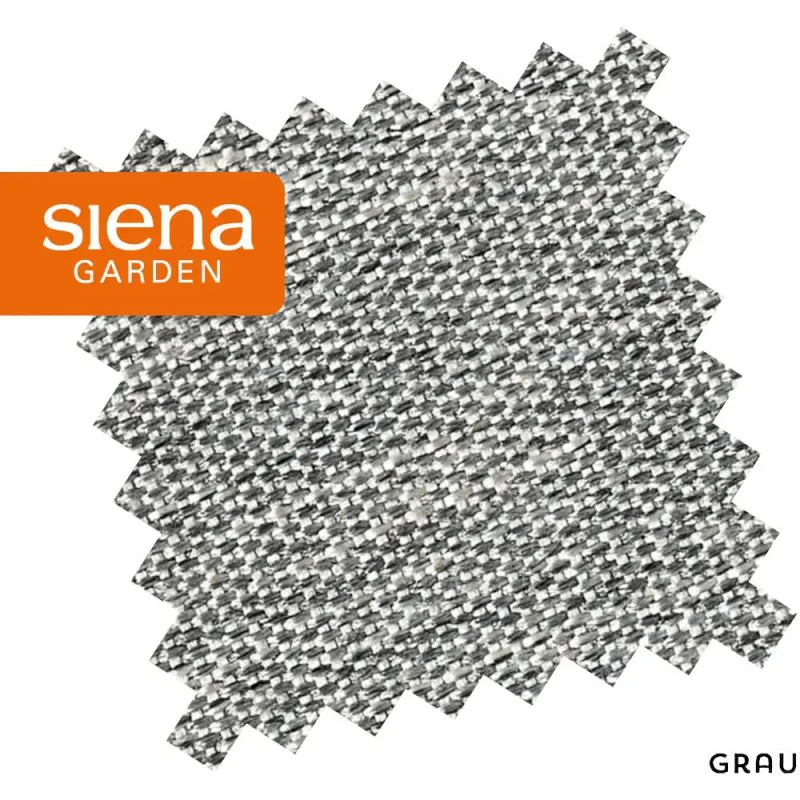 Siena Garden Bezug grau-meliert zu Cirrus Ampelschirm 3,5x3,5 m