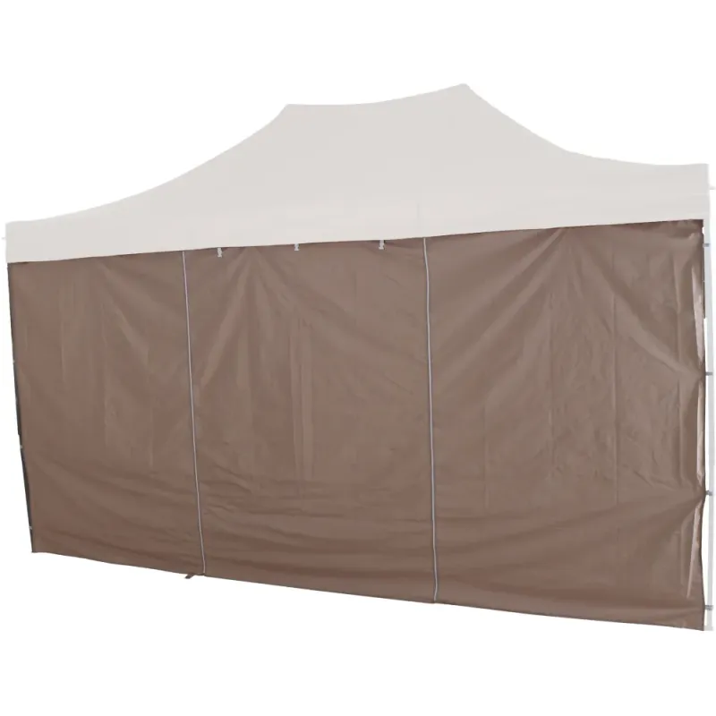 Siena Garden Set-Seitenteile taupe zu Allrounder Pavillon 3 x 4,5 m