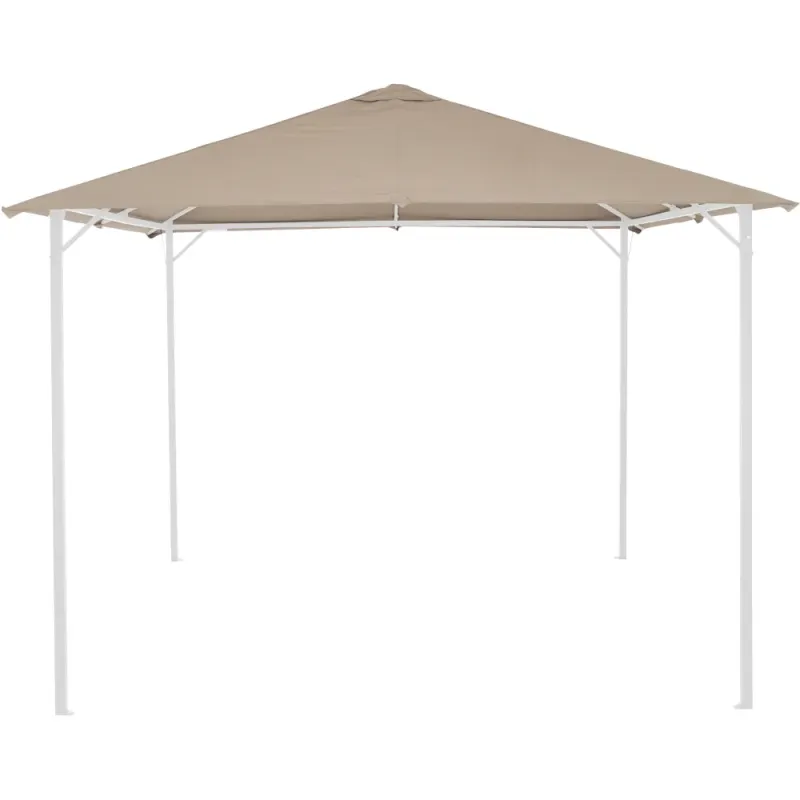 Siena Garden Dachbezug taupe zu Phoenix Pavillon 3x3 Meter