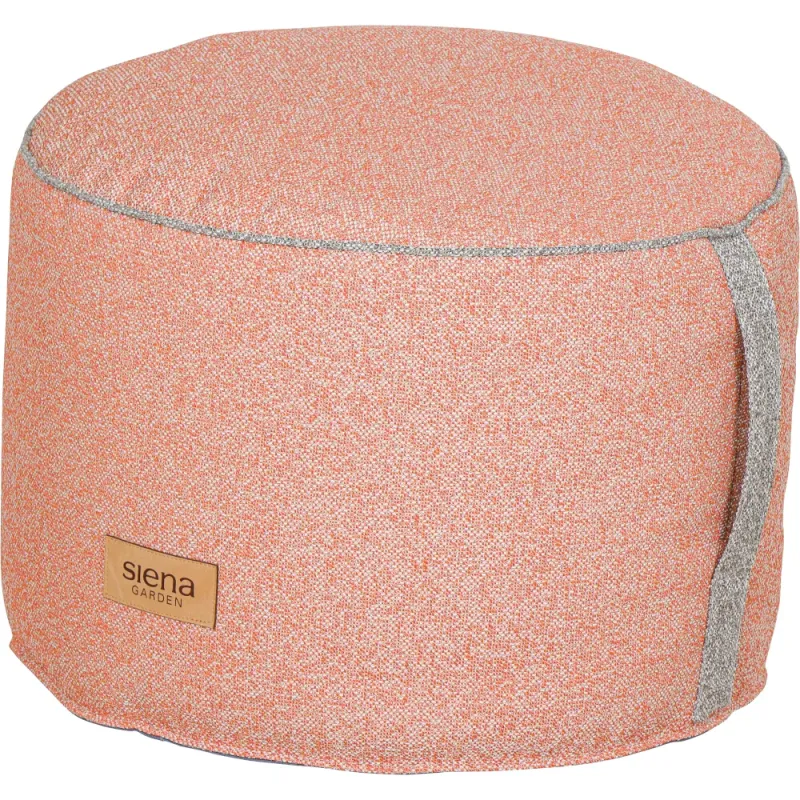 Siena Garden FEEL.U Pouf Polypropylen modern red