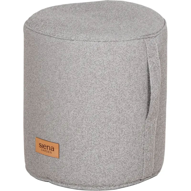 Siena Garden FEEL.U Pouf Polypropylen soul grey