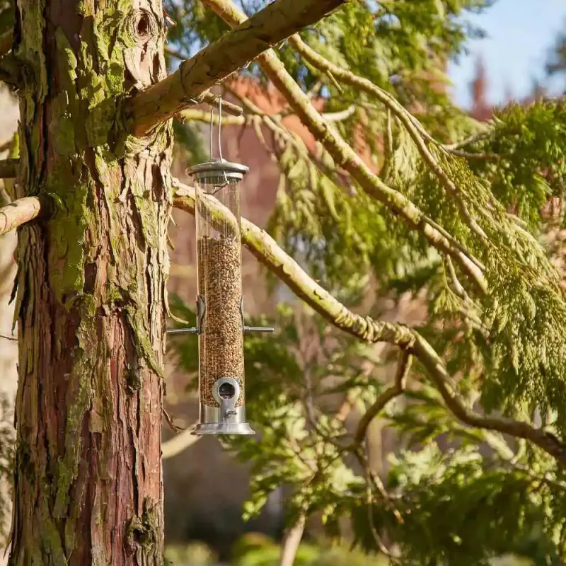 Siena Garden Futtersäule Alu für Mischfutter