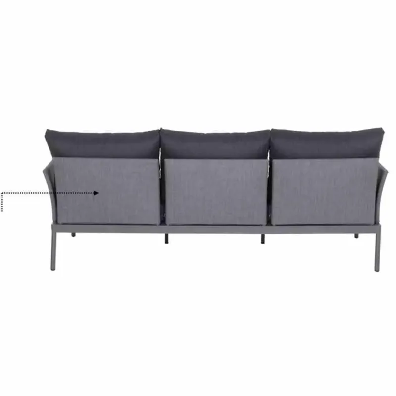 Siena Garden Rückenlehne zu Carim Loungesofa / Lounge Sessel