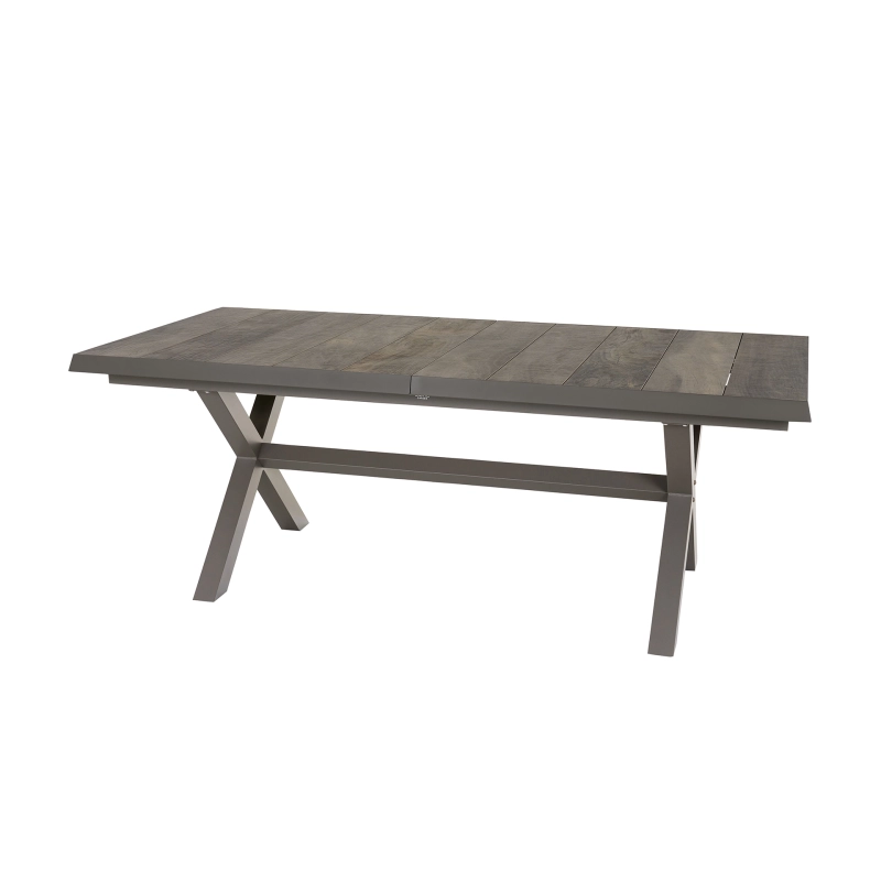 Siena Garden Sincro Ausziehtisch Keramik washed-grey