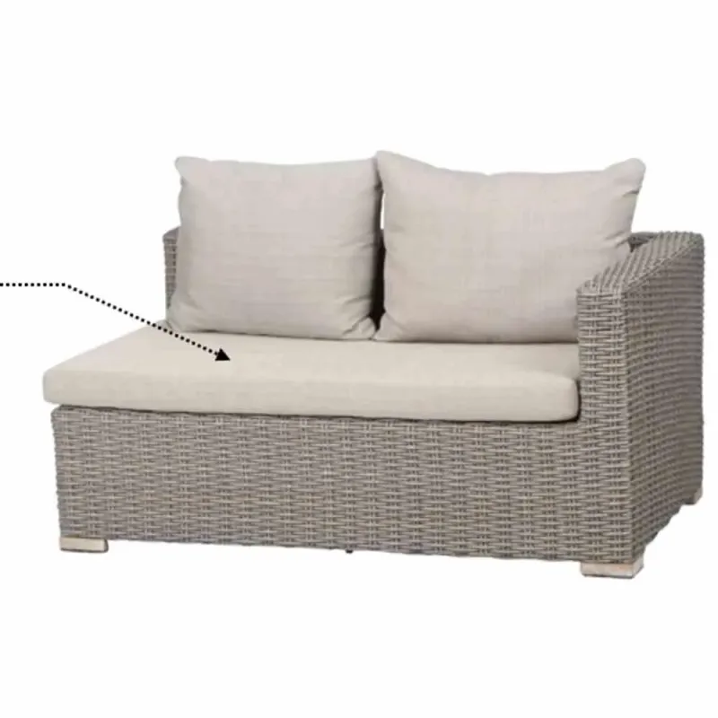 Siena Garden Sitzkissen beige zu Veneto Ecksofa