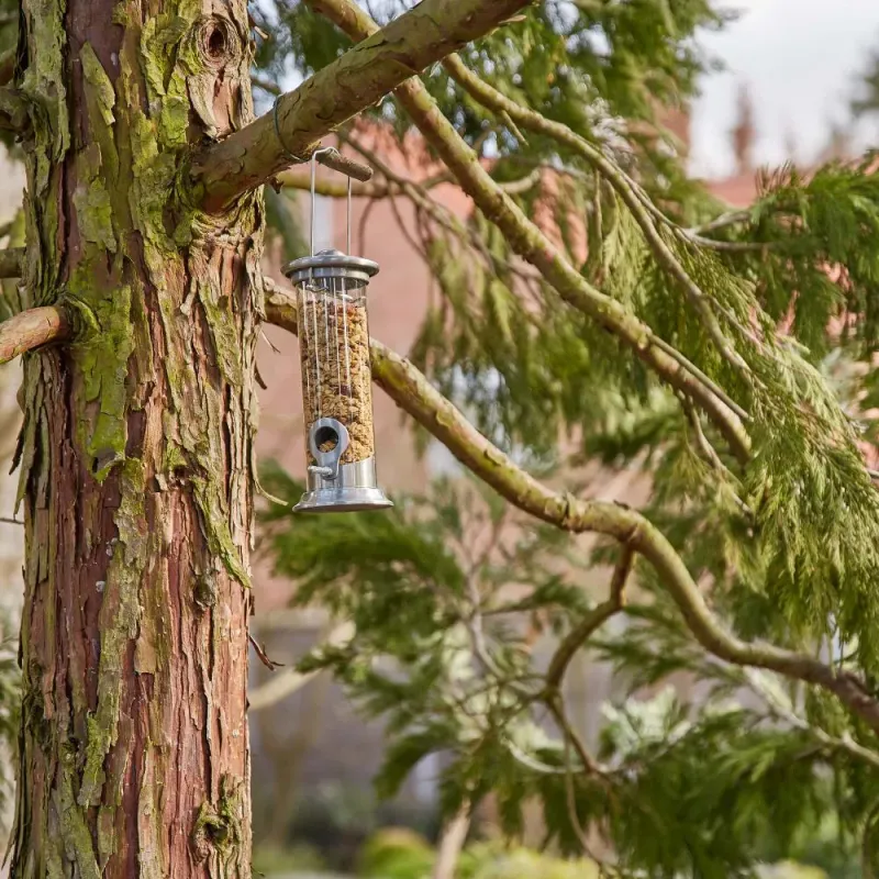 Siena Garden Futtersäule Alu für Mischfutter