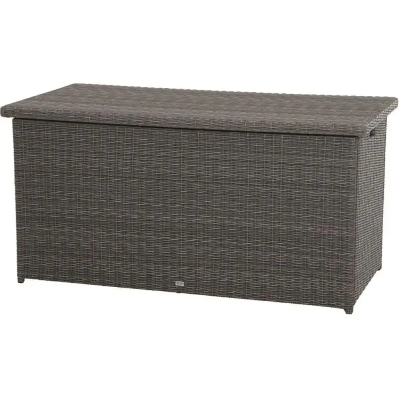 Siena Garden Corido Kissenbox Rattangeflecht charcoal grey