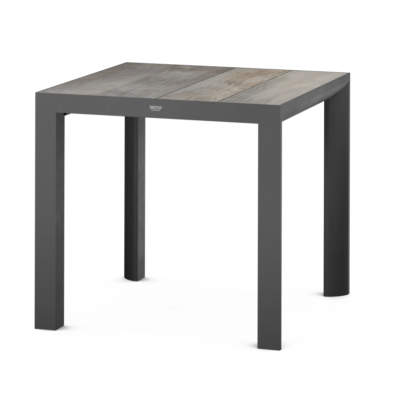 Siena Garden Silva Gartentisch Keramik washed-grey