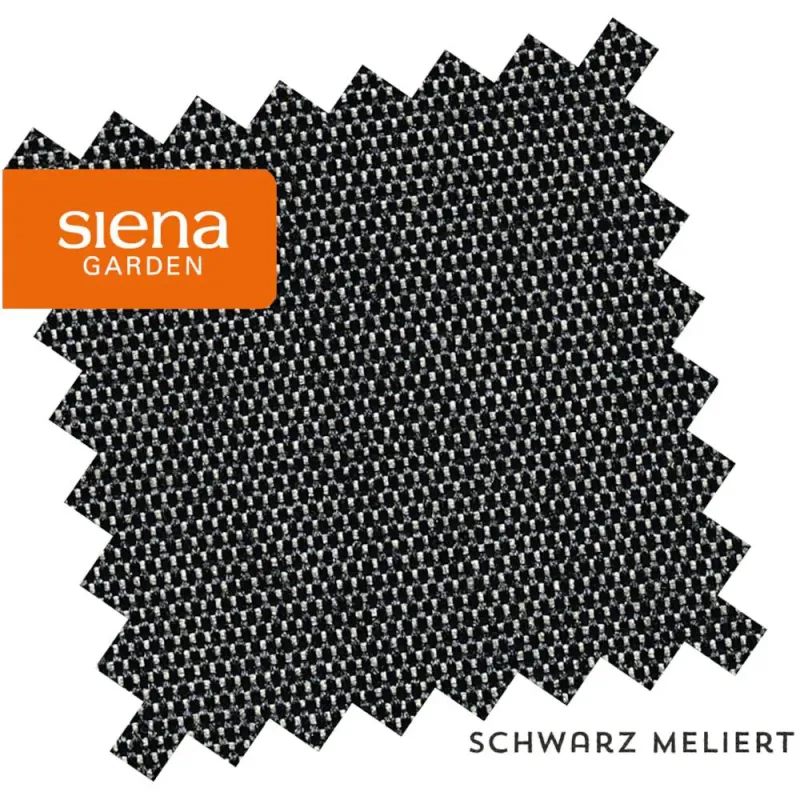 Siena Garden Bezug schwarz-meliert zu Alphawing N+ Ampelschirm 3x3 m