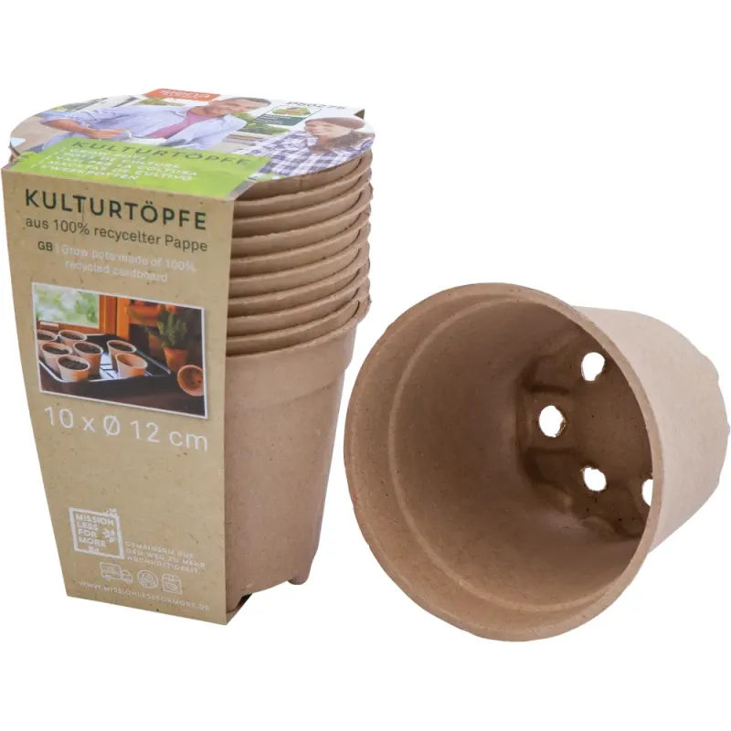 Siena Garden 10er-Pack ECO-Kulturtöpfe